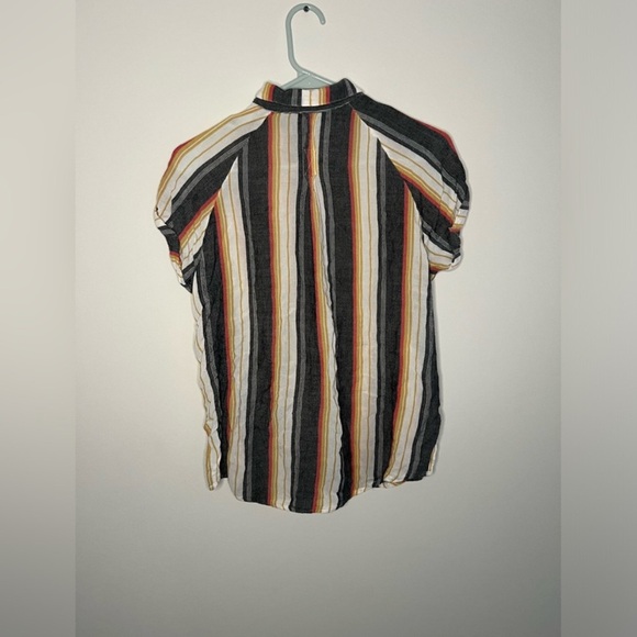 BDG - Multicolored Striped Button Down Shirt - Size XS - Picture 3 of 8